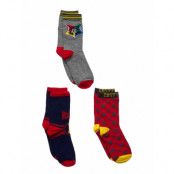 3 Pack Socks Sockor Strumpor Multi/patterned Harry Potter