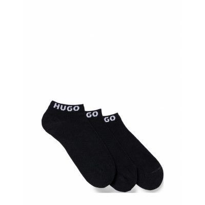 3P As Uni Cc Designers Socks Ankle Socks Svart HUGO
