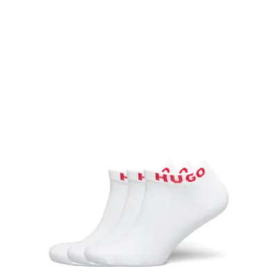 3P As Uni Cc Designers Socks Ankle Socks Vit HUGO