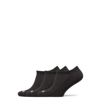 3pk No Show Sock Ankelstrumpor Korta Strumpor Svart Bula