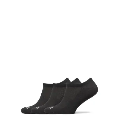 3pk No Show Sock Ankelstrumpor Korta Strumpor Svart Bula