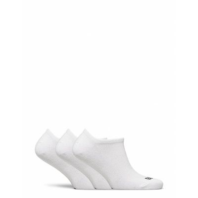3pk No Show Sock Ankelstrumpor Korta Strumpor Vit Bula