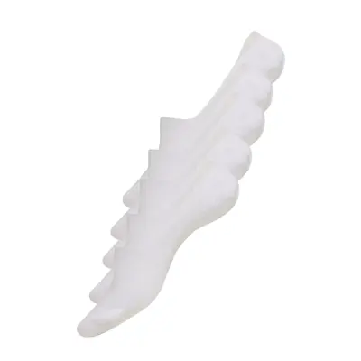 URBAN QUEST 5-Pack Men Bamboo No Show Socks Vit