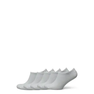 5-Pack Mens No Show *Villkorat Erbjudande Ankelstrumpor Korta Strumpor Vit NORVIG