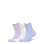 Abercrombie Kids Hq-3Pk Half Crew Sock - Multi/patterned - 37.5-40