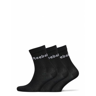Active Core Crew Socks 3 Pairs Underwear Socks Regular Socks Svart Reebok Performance