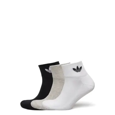 adidas Originals 1/4 Socks 3P - Multi/patterned - 40-42