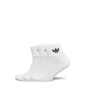 adidas Originals 1/4 Socks 3P - White - 43-45