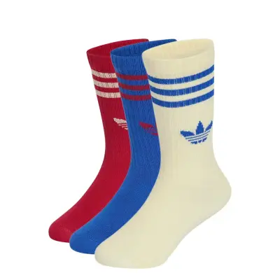 adidas Originals Crew Sock 3P - Multi/patterned - 37-39