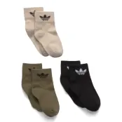 Adidas Originals Kids Ankle Sock Svart
