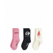 Mini Rodini Agatha 3-Pack Socks Multi/patterned