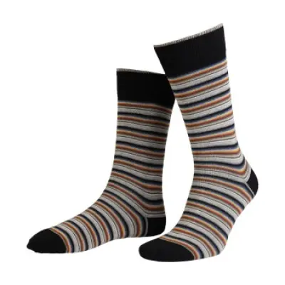 Amanda Christensen True Multi Stripe Ankle Sock