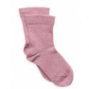 Ancle Sock Sockor Strumpor Pink Smallstuff