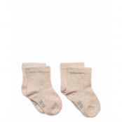 Minymo Ankle Sock Beige