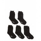 Ankle Sock -Solid Sockor Strumpor Black Minymo