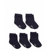 Minymo Ankle Sock -Solid Blå