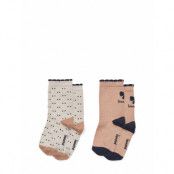 Liewood Azenore Socks 2-Pack Rosa