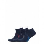 Big Pony Sock 3-Pack Ankelstrumpor Korta Strumpor Blue Polo Ralph Lauren Underwear