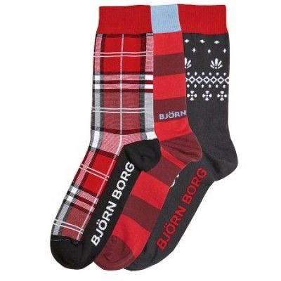 Björn Borg Ankle Sock Christmasbox 3-pack * Fri Frakt *