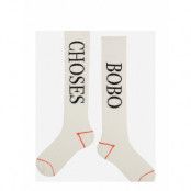 Bobo Choses Bobo Choses Extra Long Socks Vit