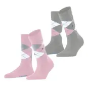 Burlington 2-pack Everyday Argyle Women socks
