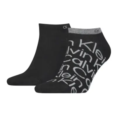 Calvin Klein 2-pack All Over Print Sneaker Sock