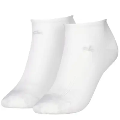 Calvin Klein 2-pack Soft Cotton Rolltop Trainer Socks