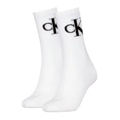 Calvin Klein 2-pack Women Monogram Crew Socks
