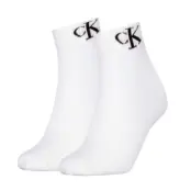 Calvin Klein 2-pack Women Monogram Quarter Socks