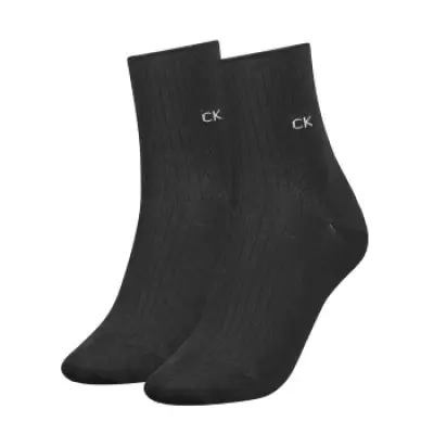 Calvin Klein 2-pack Women Short Roll Top Sock