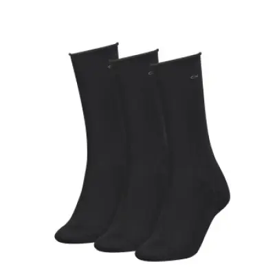 Calvin Klein 3-pack Emma Roll Top Crew Socks