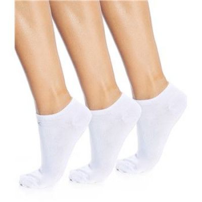 Calvin Klein 3-pack Chloe Cotton CK Logo Liner Socks