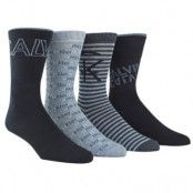 Calvin Klein 4-pack Farrel Logo Socks Gift Box * Fri Frakt *
