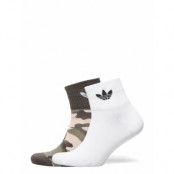 Camo Ankle 2Pp Sport Socks Footies-ankle Socks Vit Adidas Originals