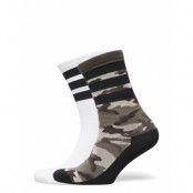 Camo Crew 2Pp *Villkorat Erbjudande Lingerie Socks Regular Socks Multi/mönstrad Adidas Originals
