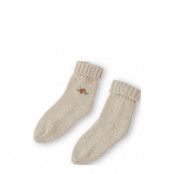 Chaufettes Knitted Socks Havtorn 19-21 Sockor Strumpor Cream That's Mine