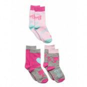 Chaussettes Sockor Strumpor Pink Barbie