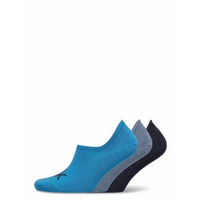 Ck Men Liner 2p Logo Finley Ankelstrumpor Korta Strumpor Blå Calvin Klein