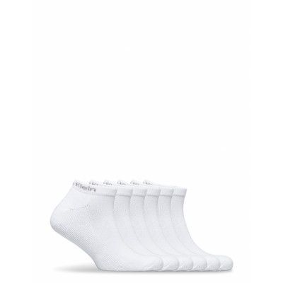 Ck Men Sneaker 6P Ankelstrumpor Korta Strumpor Vit Calvin Klein