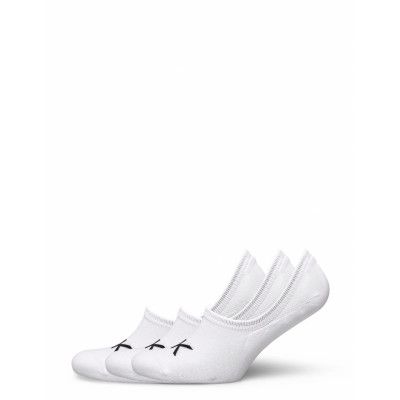 Ck Women Footie High Cut Modern Log Lingerie Socks Footies/Ankle Socks Vit Calvin Klein