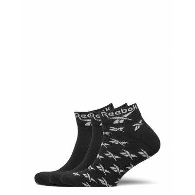 Cl Fo Ankle Sock 3P Ankelstrumpor Korta Strumpor Svart Reebok Classics