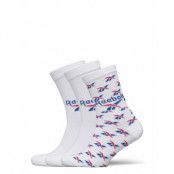 Cl Fo Crew Sock 3P Underwear Socks Regular Socks Vit Reebok Classics