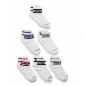 Converse Converse Basic Wordamark Crew Socks 6-Pack Vit