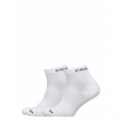 Cool Mid 2-Pack Sock Ankelstrumpor Korta Strumpor Vit Craft