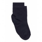 Mp Denmark Cotton Rib Socks Marinblå