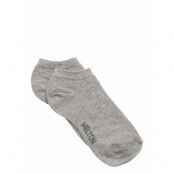 Melton Cotton Sneaker Socks Grå