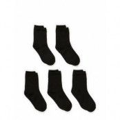 Cotton Socks - 5-Pack Sockor Strumpor Svart Melton