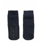 Cotton Socks - Anti-Slip Sockor Strumpor Blue Melton