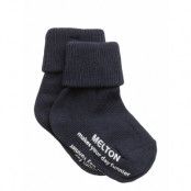 Cotton Socks - Anti-Slip Sockor Strumpor Blue Melton