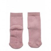 Cotton Socks - Let's Go Strumpor Non-slip Pink Melton